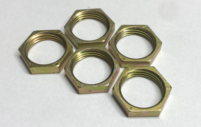 Reloading Die Lock Rings for Dillon – 5 Pack (7/8x14 Thread, 1″ Lock Nuts) - Image 2