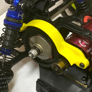 Ultra-Lightweight Spur Gear Cover for Losi Mini B & Mini T 2.0